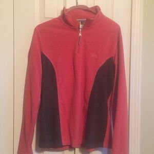 1/4 zip North Face fleece (semi fitted)